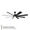 Modern Forms Fans Aura Indoor or Outdoor Smart Ceiling Fan 2700-3000-4000-5000K LED in Matte Black FR-W2303-72L-MB - alternate 6